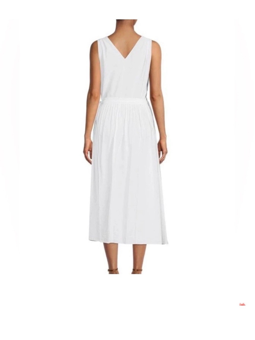Vince White wrap midi dress.  NWT XS 
Has pockets
